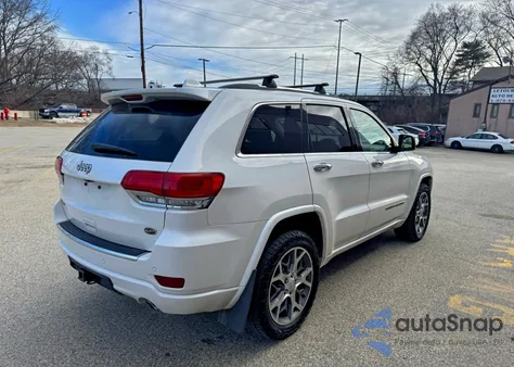 2018 Jeep Grand Cherokee Overland из США, поврежденный, VIN 1C4RJFCG7JC411380